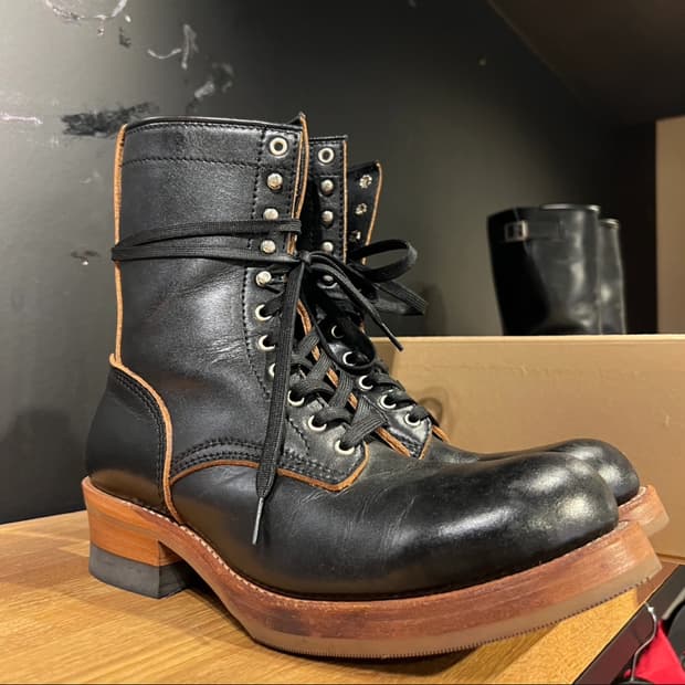 애딕트클로즈 부츠 ad-s-02 steerhide addict cloth