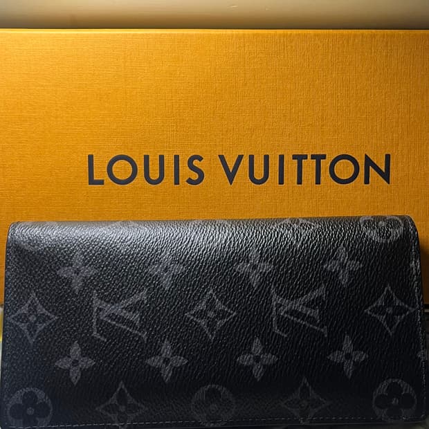 루이비통 브라짜 모노그램 이클립스 장지갑
