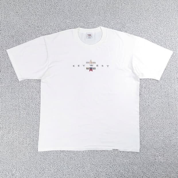 90년대 키웨스트 반팔 티셔츠 XL