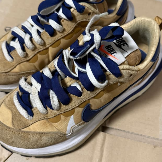 나이키 사카이 베이퍼와플 세서미 230