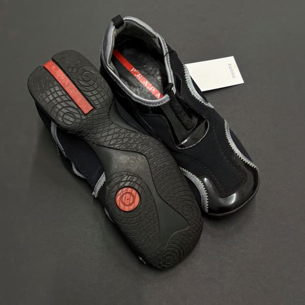 PRADA SPORTS squarefront slip-ons | 후루츠패밀리