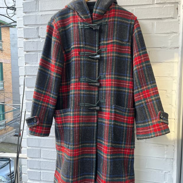 vintage duffle coat