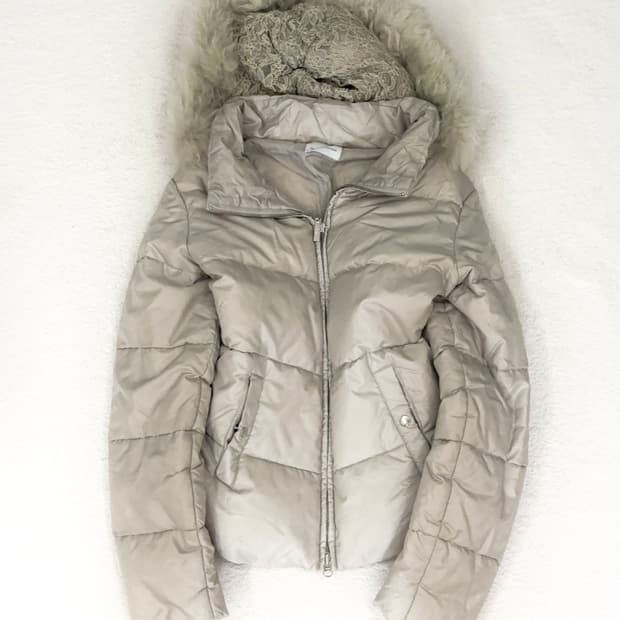 디어 프린세스 라떼맛 레이스 퍼 패딩 히메갸루 라떼갸루 갸루퍼패딩