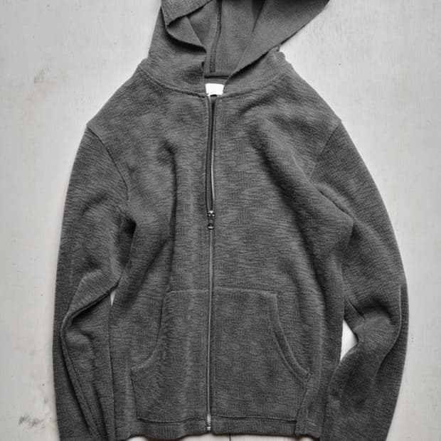 모노프리베 후드집업 Textured Hoodie Zip