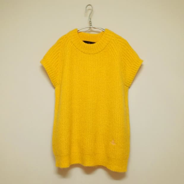 비비안웨스트우드 로고자수 니트 스웨터
