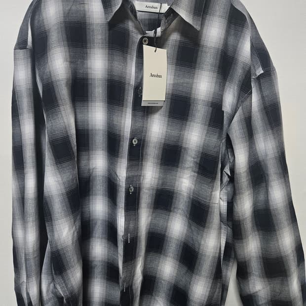 [3] 아르반 체크셔츠 새상품