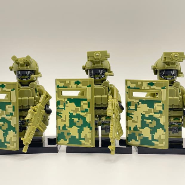밀리터리 피규어 3종