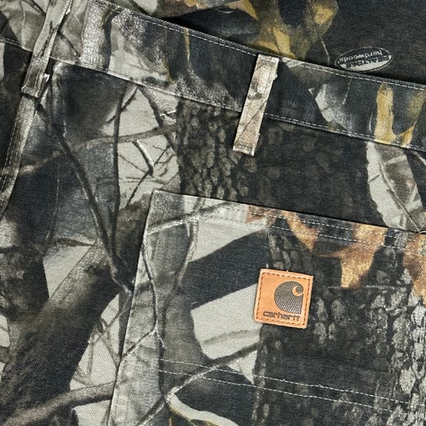 42*32) 칼하트 B158 싱글니 리얼트리 카모