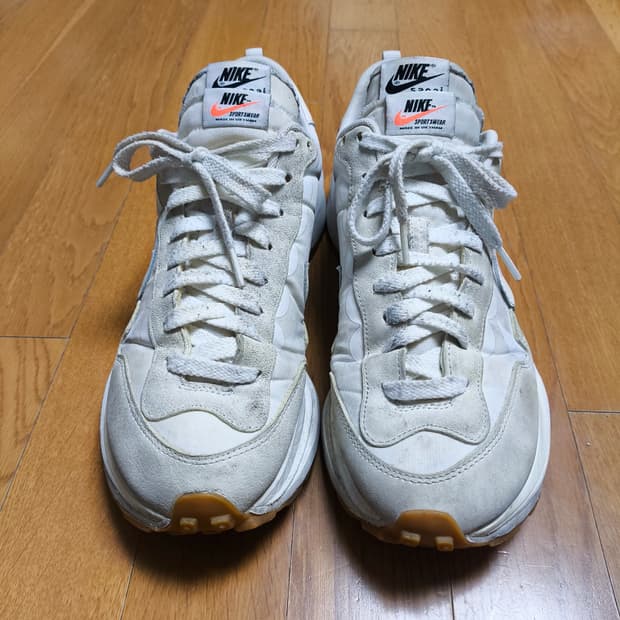 [270] SACAI 나이키x사카이 베이퍼와플 화이트 앤 검