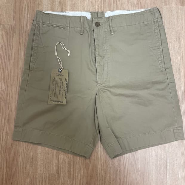 RRL 더블알엘 쇼츠 치노 34사이즈 팝니다.(새상품급)