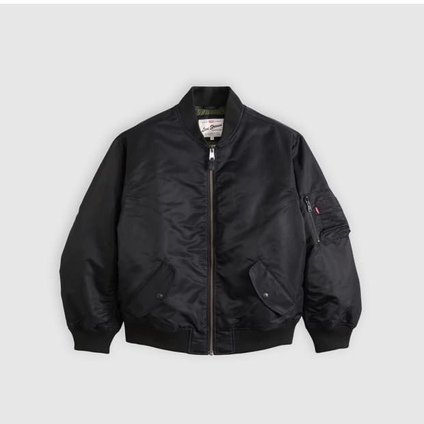 리바이스 MA-1 봄버 자켓 블랙