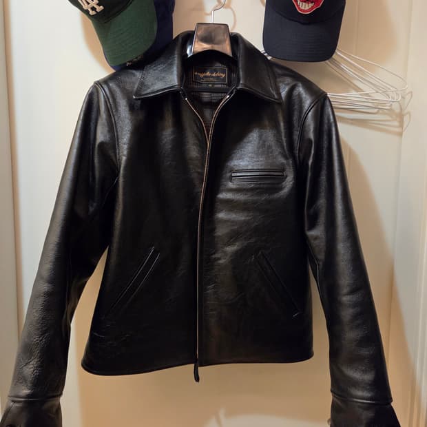 아카펠라 클로딩 Lot.571 40s 말가죽 스포츠 자켓 42