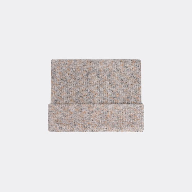 코이세이오 REVERSIBLE WIDE CAT BEANIE - LIGHT