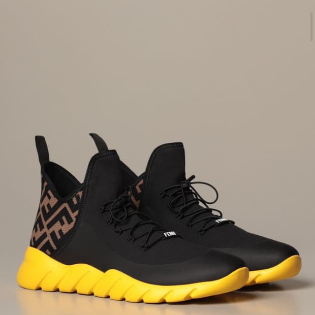 펜디 ff로고 스니커즈