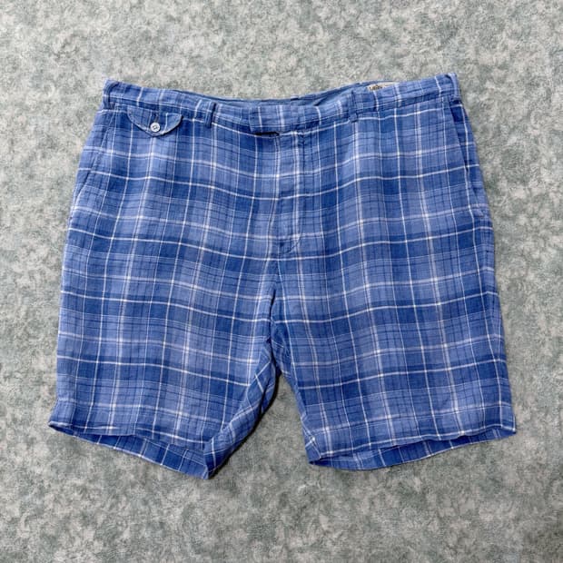 [38] 폴로랄프로렌  마드라스 린넨 반바지