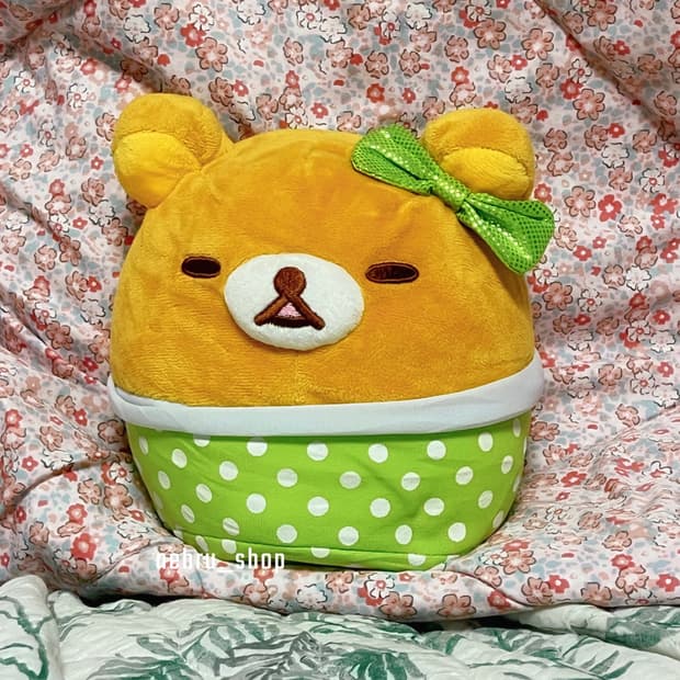 (이체시에눌) 고전 산엑스 리락쿠마 디저트 컵케익 리본 인형