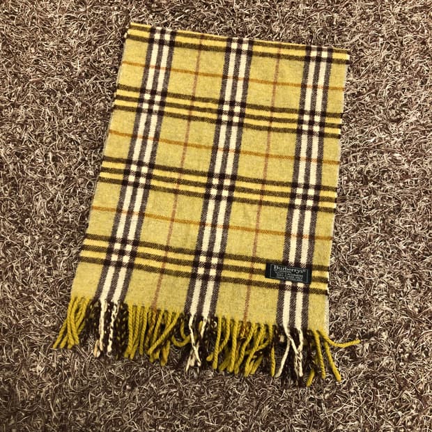 버버리 캐시미어 머플러 