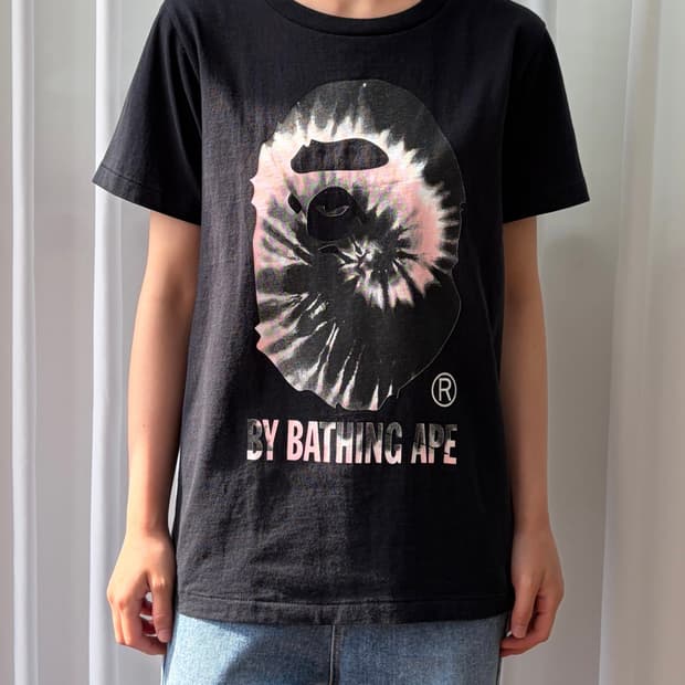 [S]베이프 BAPE 타이다이 사루 반팔 티셔츠