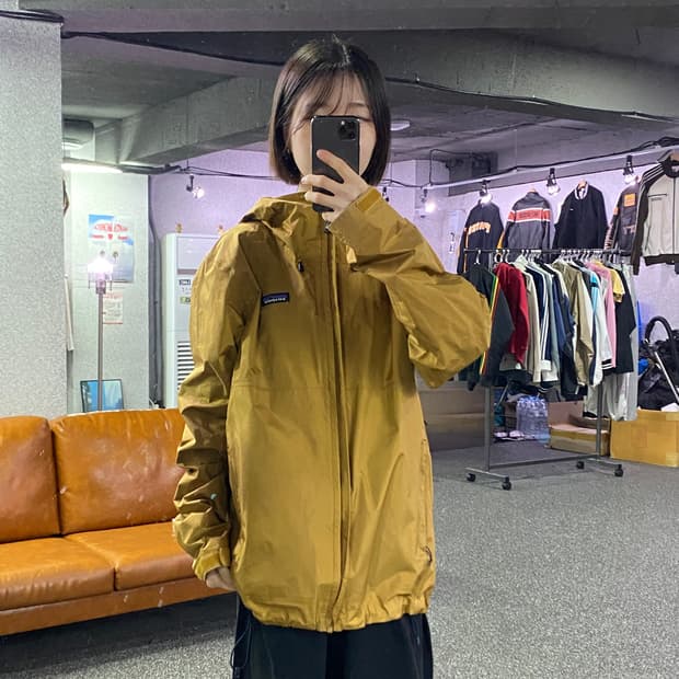 파타고니아 나일론 스트링 후디드 바람막이 B4686