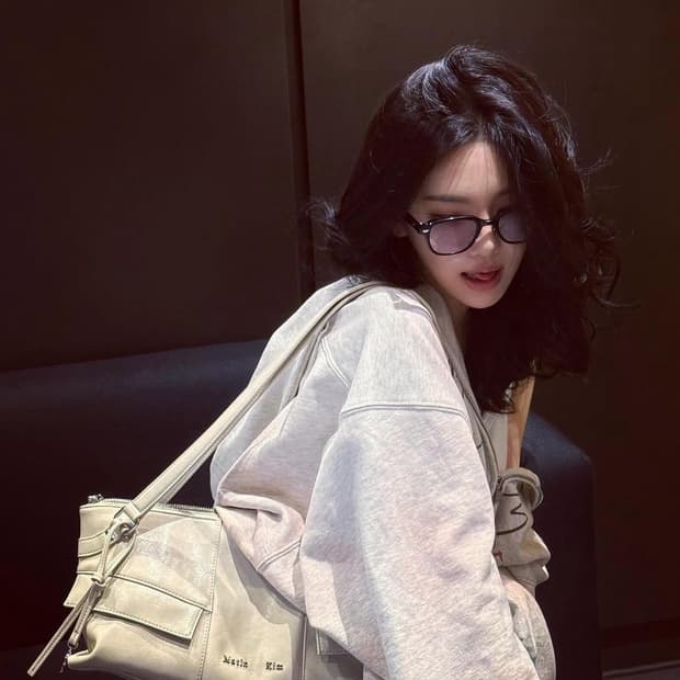 마뗑킴 닝닝 WIDE NEMO SHOULDER BAG 