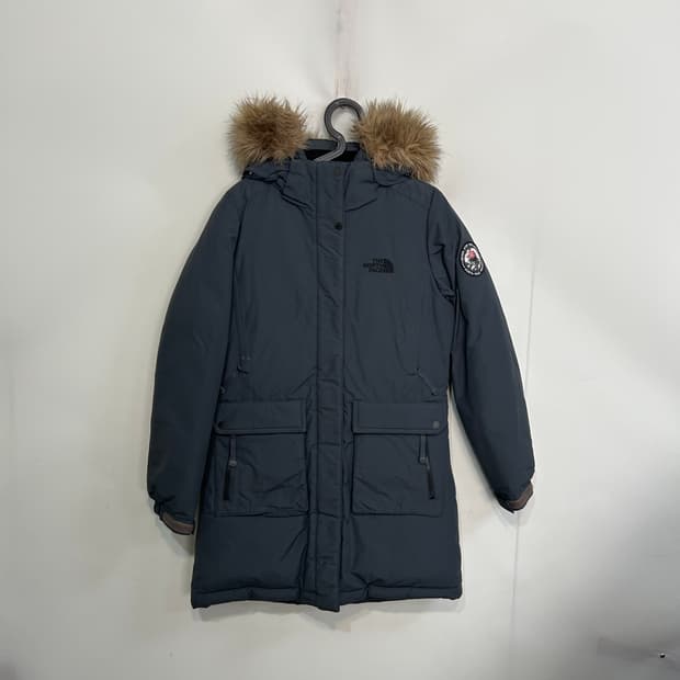 노스페이스 여성 구스다운 롱패딩 85 M 빵빵함