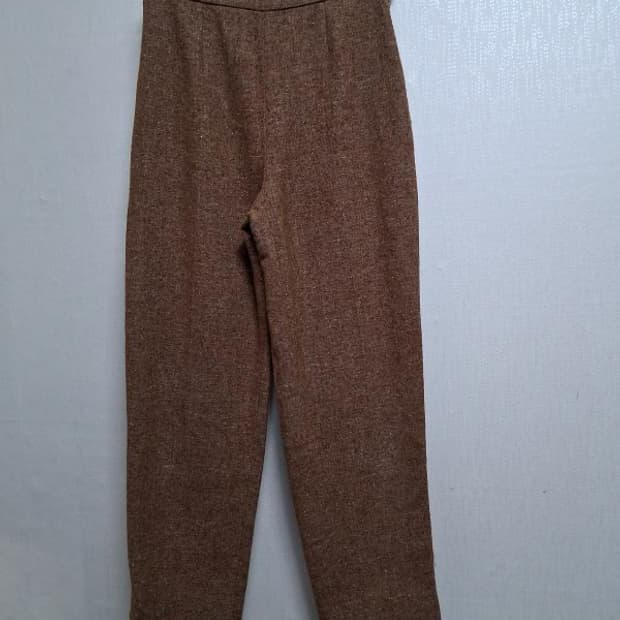 MAX MARA 막스마라 카멜모직팬츠 올드모델 여성 25 마른26
