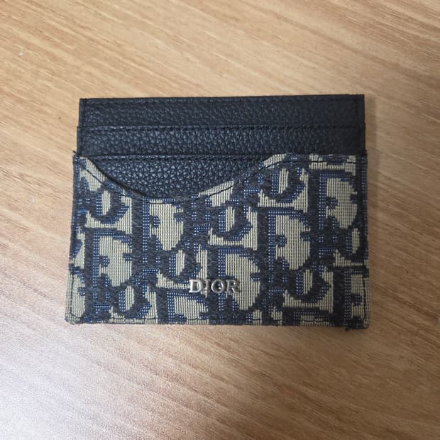 디올 오블리크 카드지갑 카드홀더 