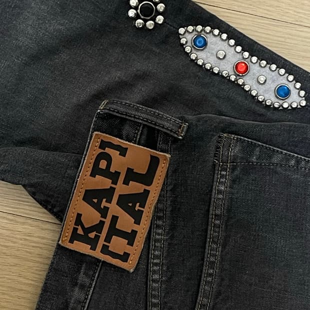 캐피탈 14온즈 데님 팬츠