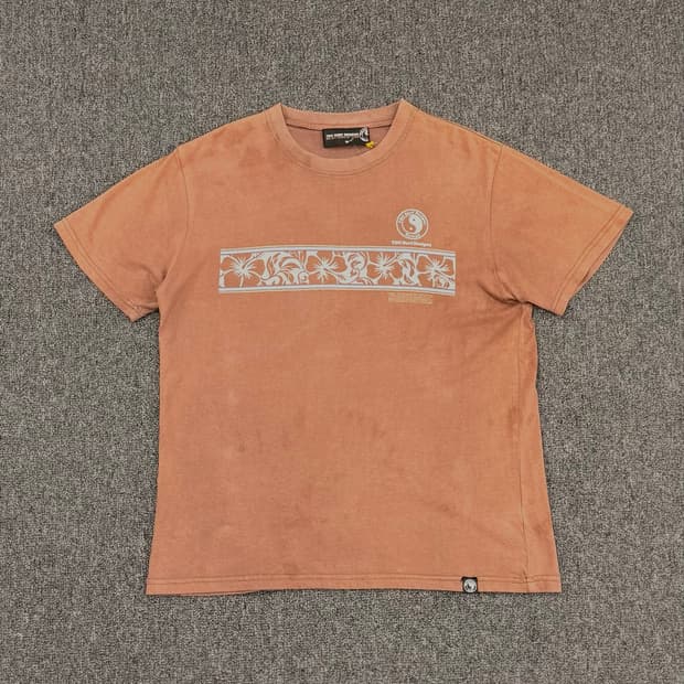 M)T&C Surf 하와이 음양 로고 프린팅 반팔 티셔츠