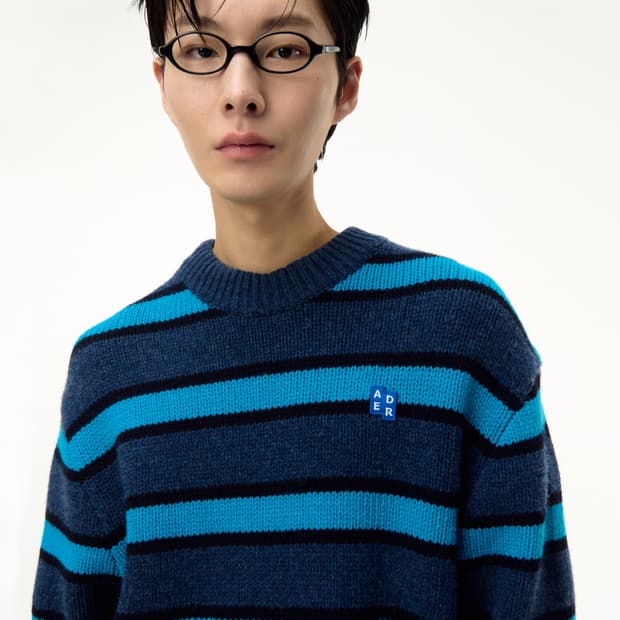 아더에러 스트라이프 니트 새상품