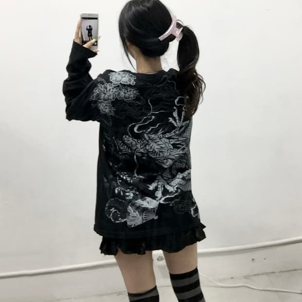 [JPN] 오리엔탈 재팬 드래곤 글리터 롱슬리브