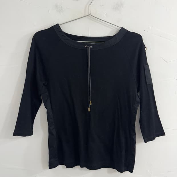 pour quoi pocket knit top