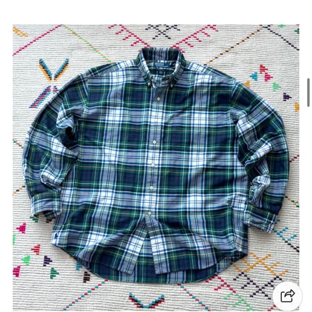 [구매] 폴로 랄프로렌 체크 빅셔츠