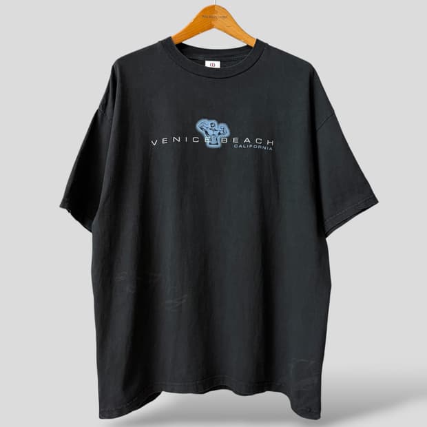 (2XL)빈티지 베니스비치 반팔티셔츠