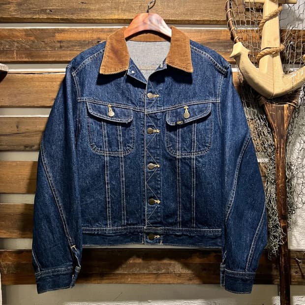 [M]슈가케인 Lee Riders 복각 3세대 데님 트러커 자켓