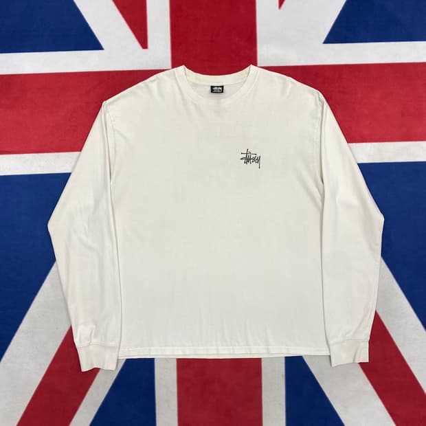 스투시 롱슬리브 XL 