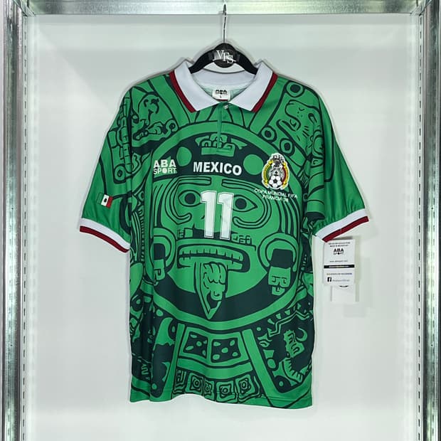 아바스포츠 1998 WC 멕시코 홈 콰우테모크 블랑코 (새제품)