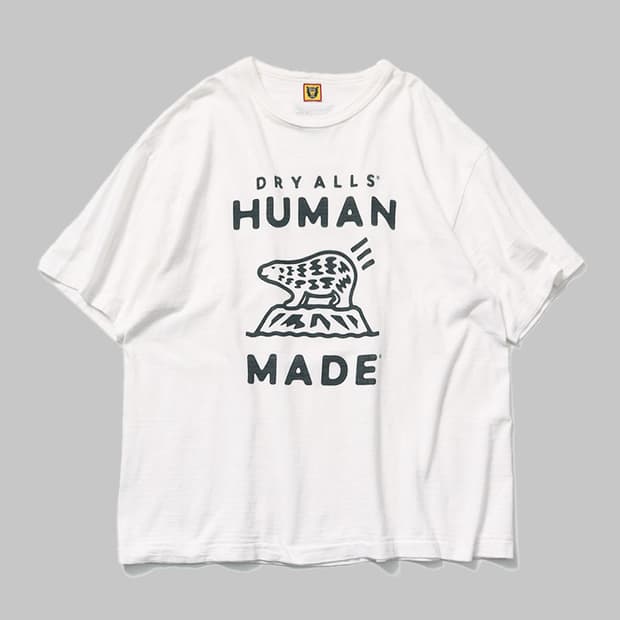 HUMAN MADE - POLAR BEAR T SHIRT