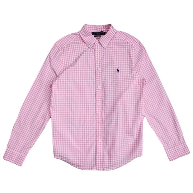 RALPH LAUREN 체크 셔츠 Women XL