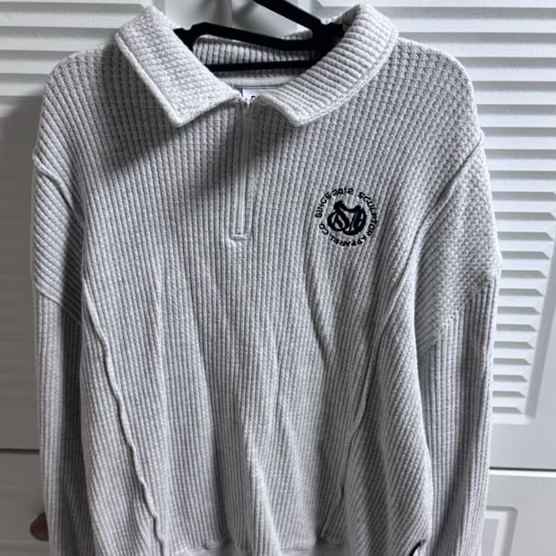 스컬프터 와플 맨투맨