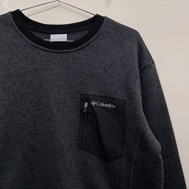 컬럼비아 아웃도어 포켓 롱슬리브 플리스