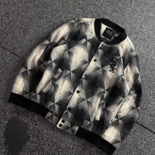 MLB 시카고 화이트 삭스 올드스쿨 바시티 자켓 3838