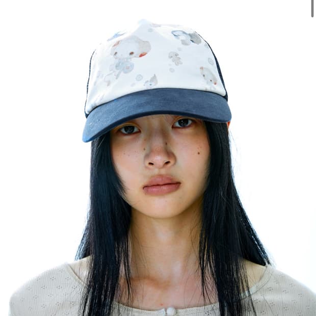 TINY WHIRL MESH CAP NAVY