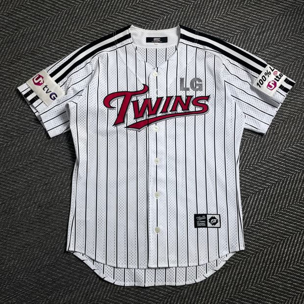 ACT LG 트윈스 박용택 유니폼 반팔 셔츠o 4738