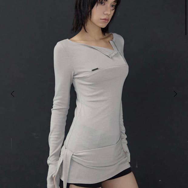 이네기 컨투어 후크탑 샌드베이지