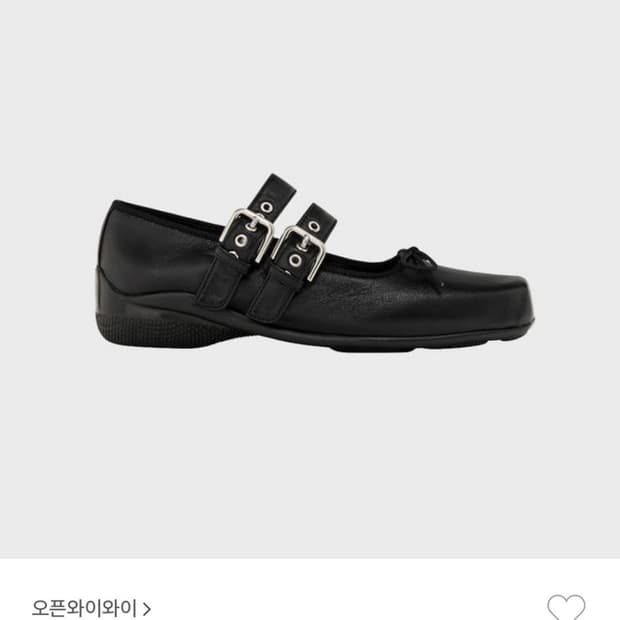 구해요) 오픈와이와이 buckle  ballet flats 250