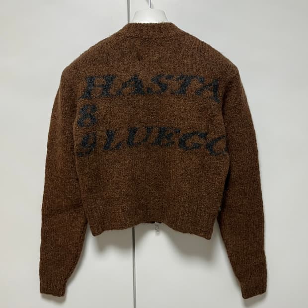 [XS,S,M]팔로마울 Hasta Luego 집업 가디건/브라운
