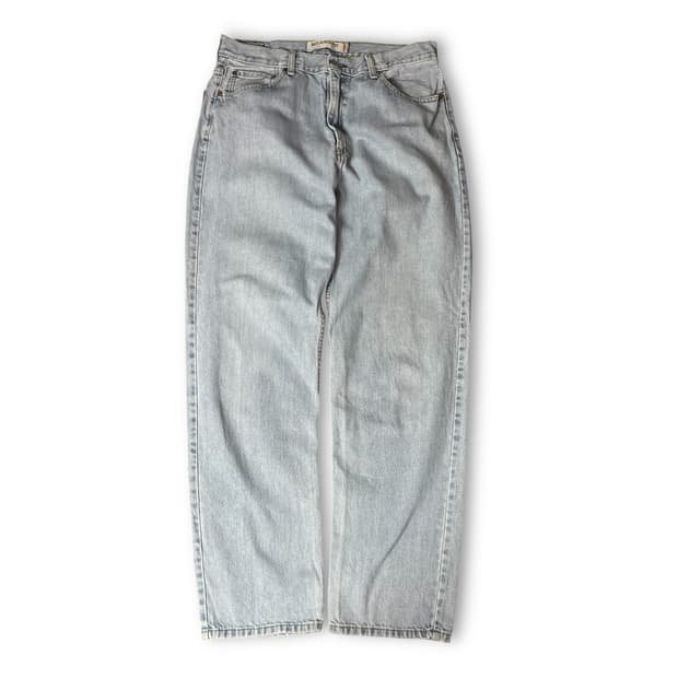 (35) 리바이스 550 35X34 릴렉스드핏 연청 데님 팬츠