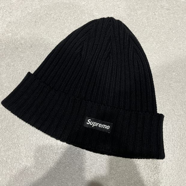 25ss 슈프림 오버다이드 비니 블랙