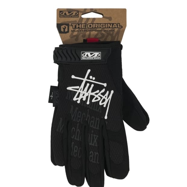 (New/L)스투시 메카닉스 글러브 블랙